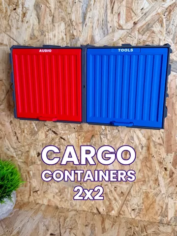 Cargo Containers - 2x2 (Medium Modular Storage)