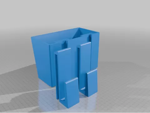 Bedrail Storage Container