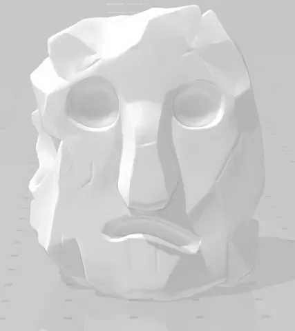 Rock that looks like a face rock from Gravity Falls