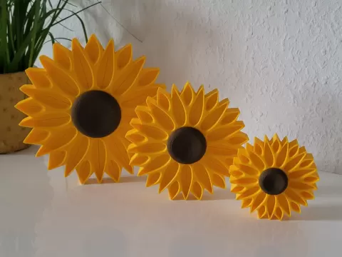 Minimalistic Sunflower Decor
