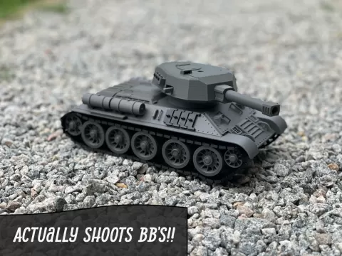 T-34 Motorized BB Shooting Tank
