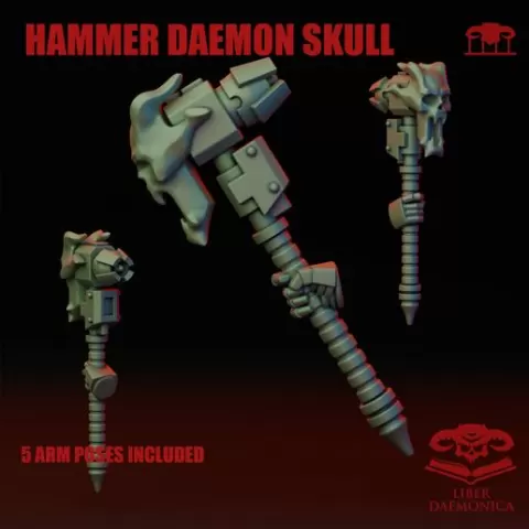 Hammer daemon skull