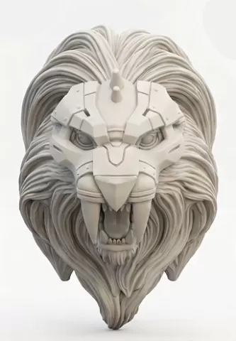 Battle Lion 200X Head – Masterverse Scale