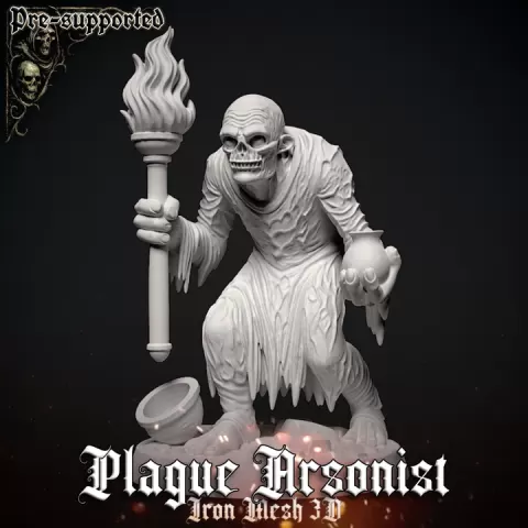 Plague Arsonist by Iron-Mesh-3D