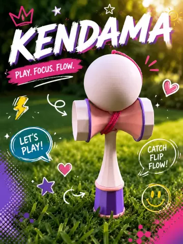 Kendama – Print, Play & Master!