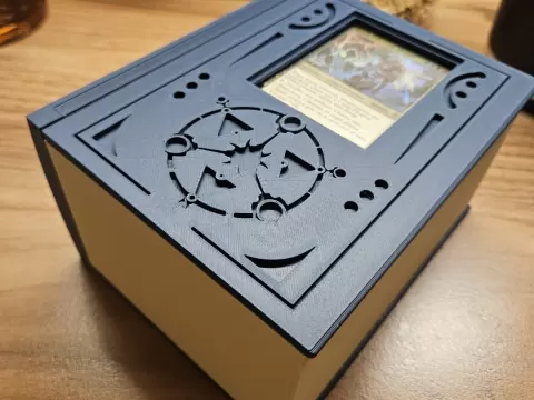 Deck box - MTG Commander (Grimoire series)