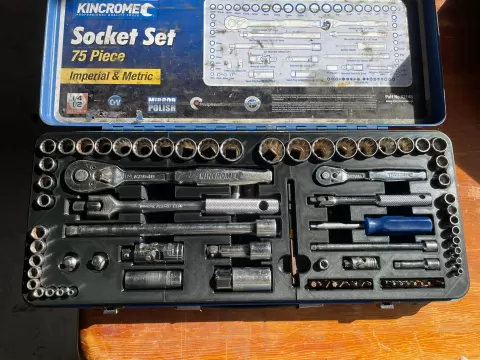 Kinchrome Socket set insert 75 piece K2148