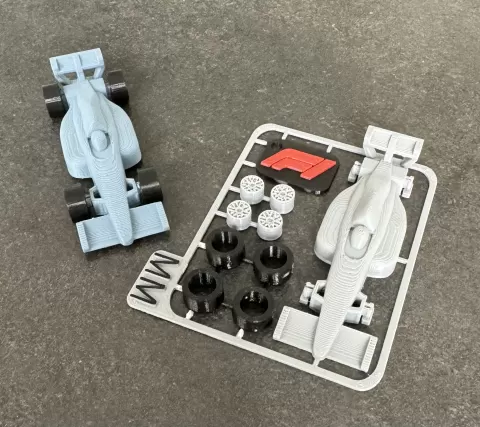 Formula 1 kit card
