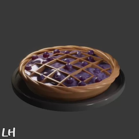 blueberry pie