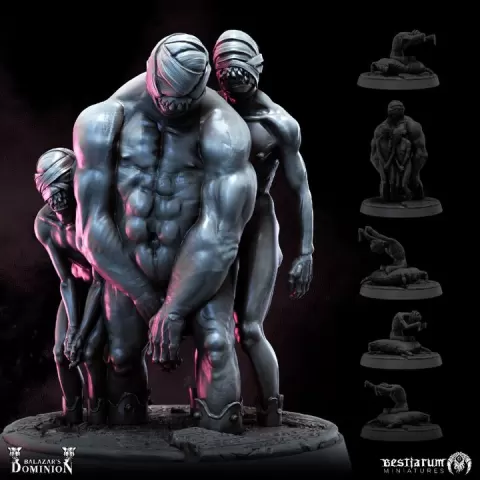 Shattered Vessels x6 | Balazar's Dominion | Cultist by Bestiarum Miniatures