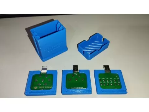Case for OSS Team Lightning / USB-C / Micro-USB Pin Test Adapters