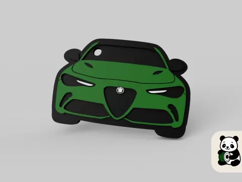 Alfa Romeo Giulia - Keychain