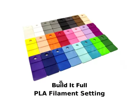 Build It Full Normal PLA Filament Setting