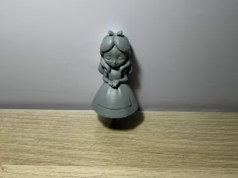 figura Alicia en el país de las maravillas