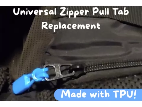 Universal TPU Replacement Zipper Pull Tab