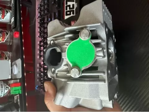 KLX110 Intake Block Off Plate