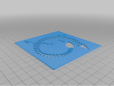 Flexi Dragon Stencil