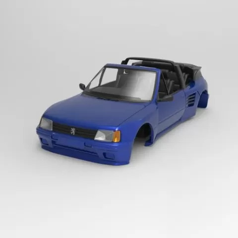 Peugeot 205 Dimma T16 1 8L 16V Turbo RC Body Shell