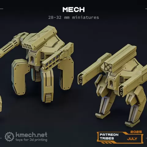 Mech miniature modular 2 by Kmech Mini