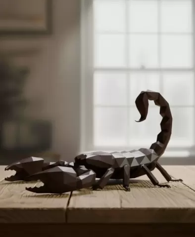 scorpion lowpoly