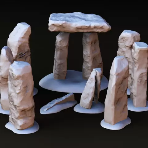Stone Circle by VeloriaMiniatures