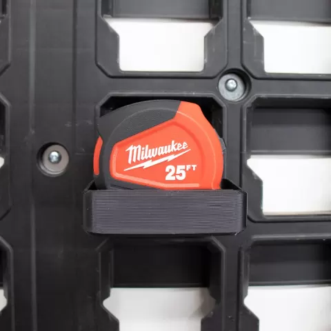 Packout Wall Tape Measure Tray