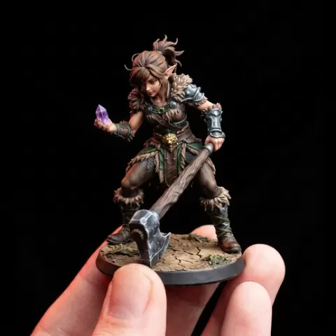 Elf Warrior STL