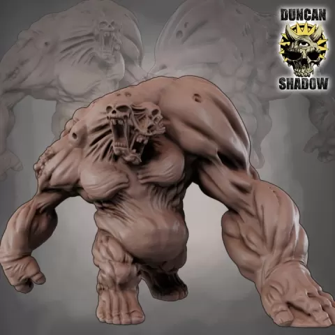 Flesh Golem (Pre Supported) by Duncan Shadow