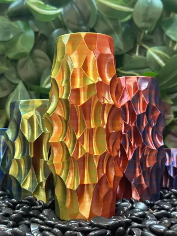 Chiseled Vases