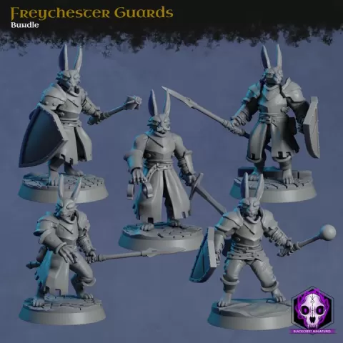 [Bundle] Freychester Guards | Guards by Blackcrest Miniatures