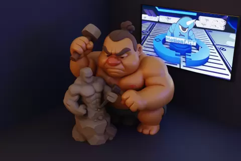 Gordinho escultor.stl