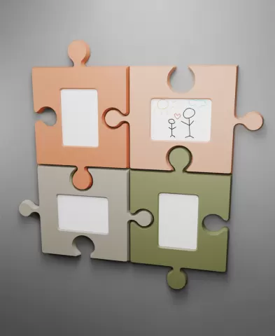 Puzzle Wall Picture Frames