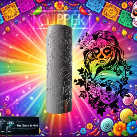 [Clipper Sleeve] Sugar Skull