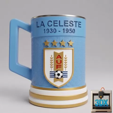 500ml Beer Chop – Uruguay World Cup 2026 / 500ml Chop Cervecero Copa del Mundo – Uruguay