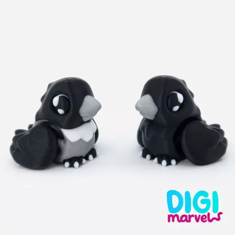 Crow Mini Flexi + Mini Lantern + Keychain