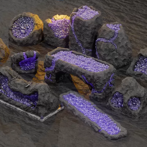 Geode Rocks by Krakulu