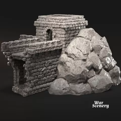 Broken Wall | Scenery by Davale Games ©