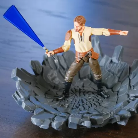 Crater Action Figure Displays