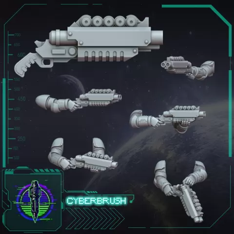 Shotguns Arms by Cyberbrush