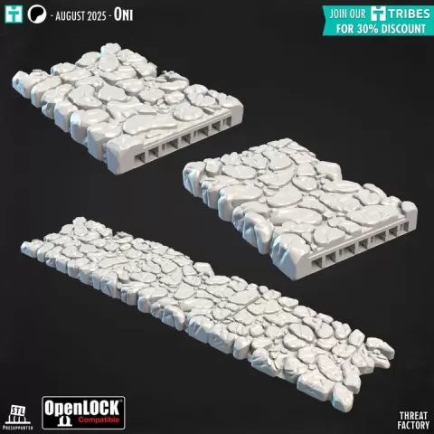 Small modular road [OpenLock] by Threat Factory