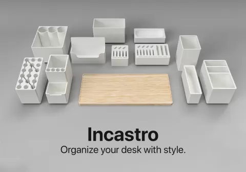 Incastro. Desk organizer.