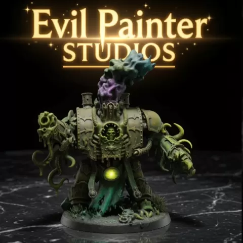 Rotvax Colossus Pre-supported by Evil painter Studios