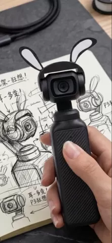 DJI Osmo Pocket 3 Cute Bunny Ears Cap