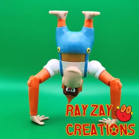 Lanky Kong Custom Action Figure