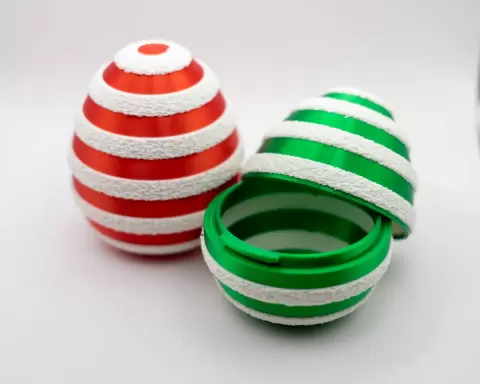 Christmas Candy Egg