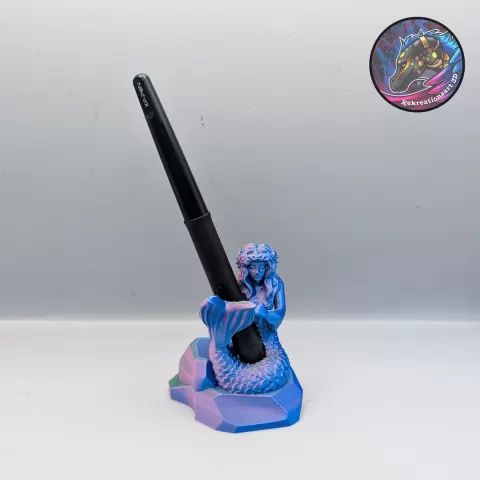 mermaid pen holder