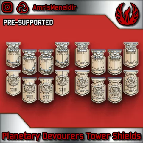 Planetary Devourers Tower Shields