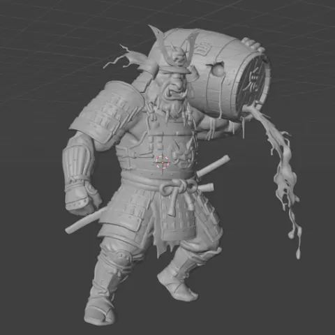 orco samurai gorila