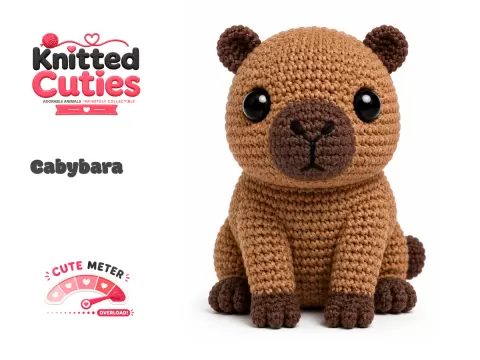 Knitted Cuties | Capybara