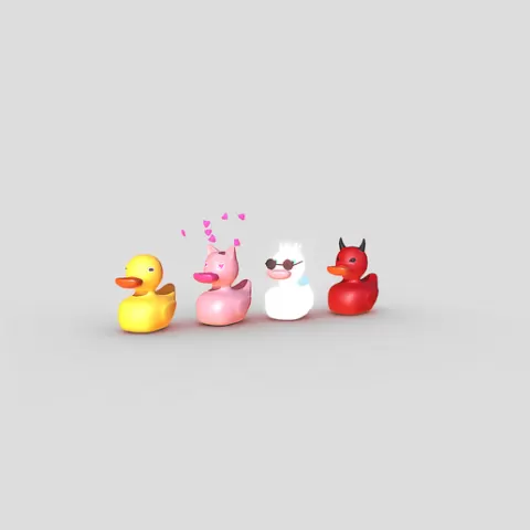 Cute Ducks Emoj